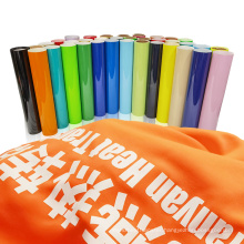 Korea quality clear vinil rolls Flex pu htv textil film heat transfer vinyl bundle for T shirt
